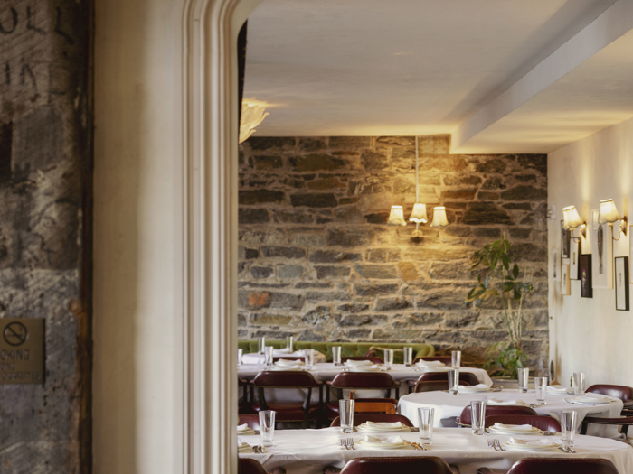 Restaurant interior at Cecconi's Dumbo