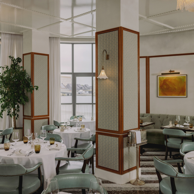 Innenansicht des Restaurants Cecconi's Kopenhagen