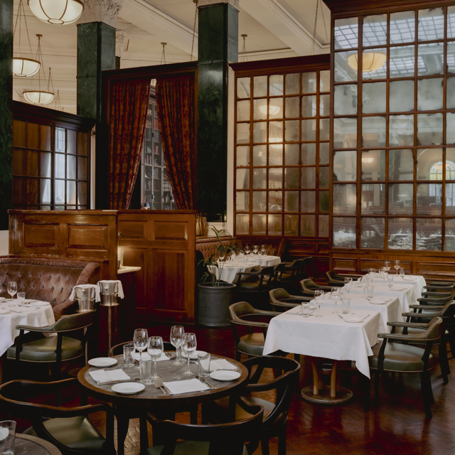Innenansicht des Restaurants Cecconi's City of London