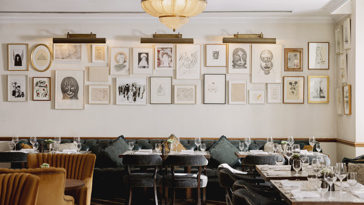 Restaurant interior at Cecconi's Istanbul