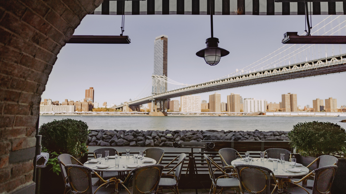 Restaurant interior at Cecconi's Dumbo