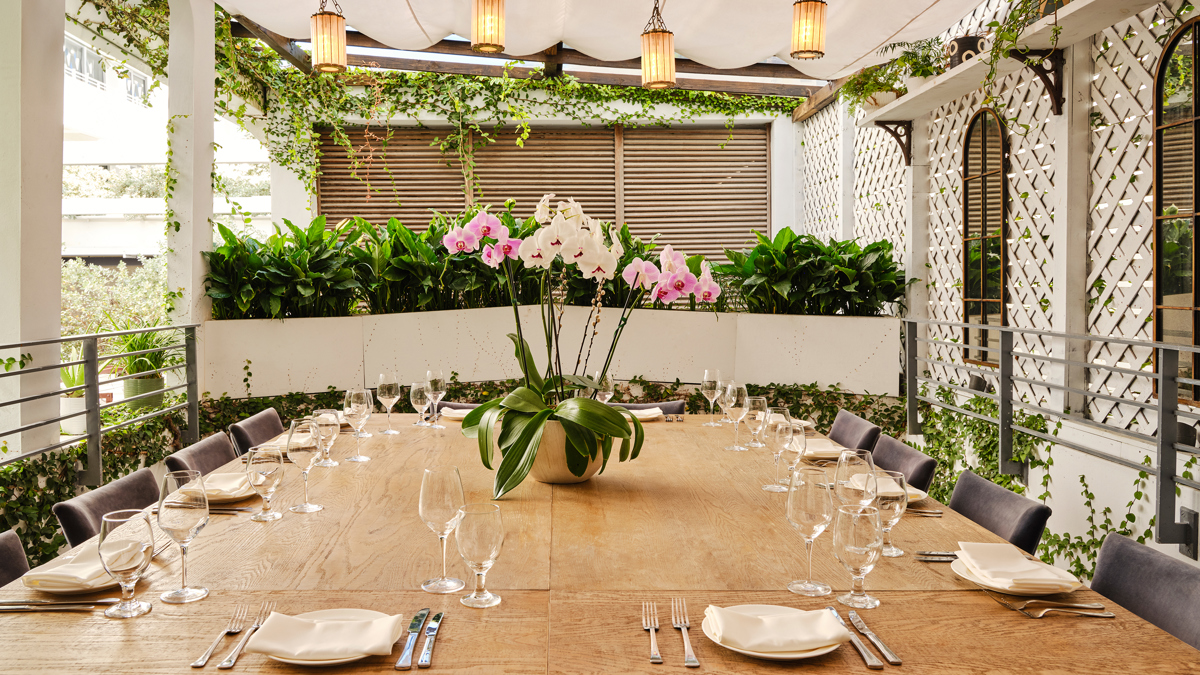 Private events space at Cecconi's Miami Beach