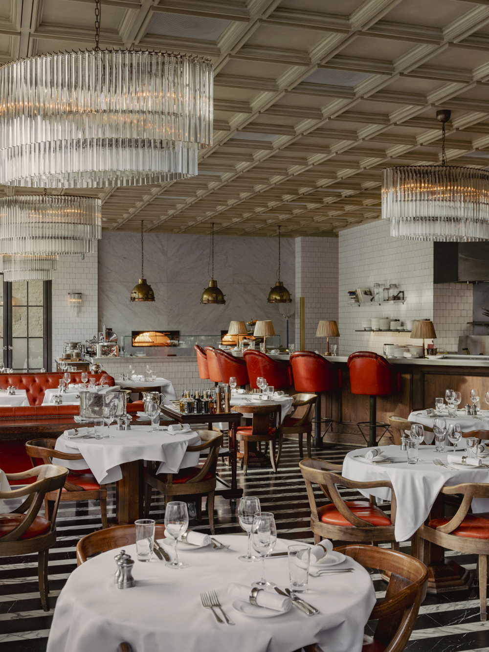 Restaurant interior at Cecconi's Berlin