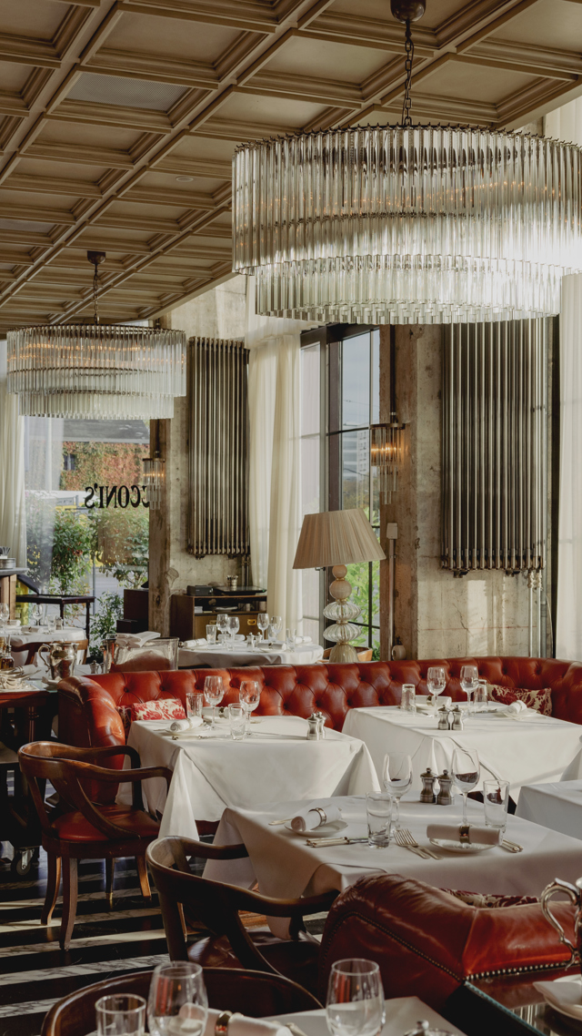 Restaurant interior at Cecconi's Berlin