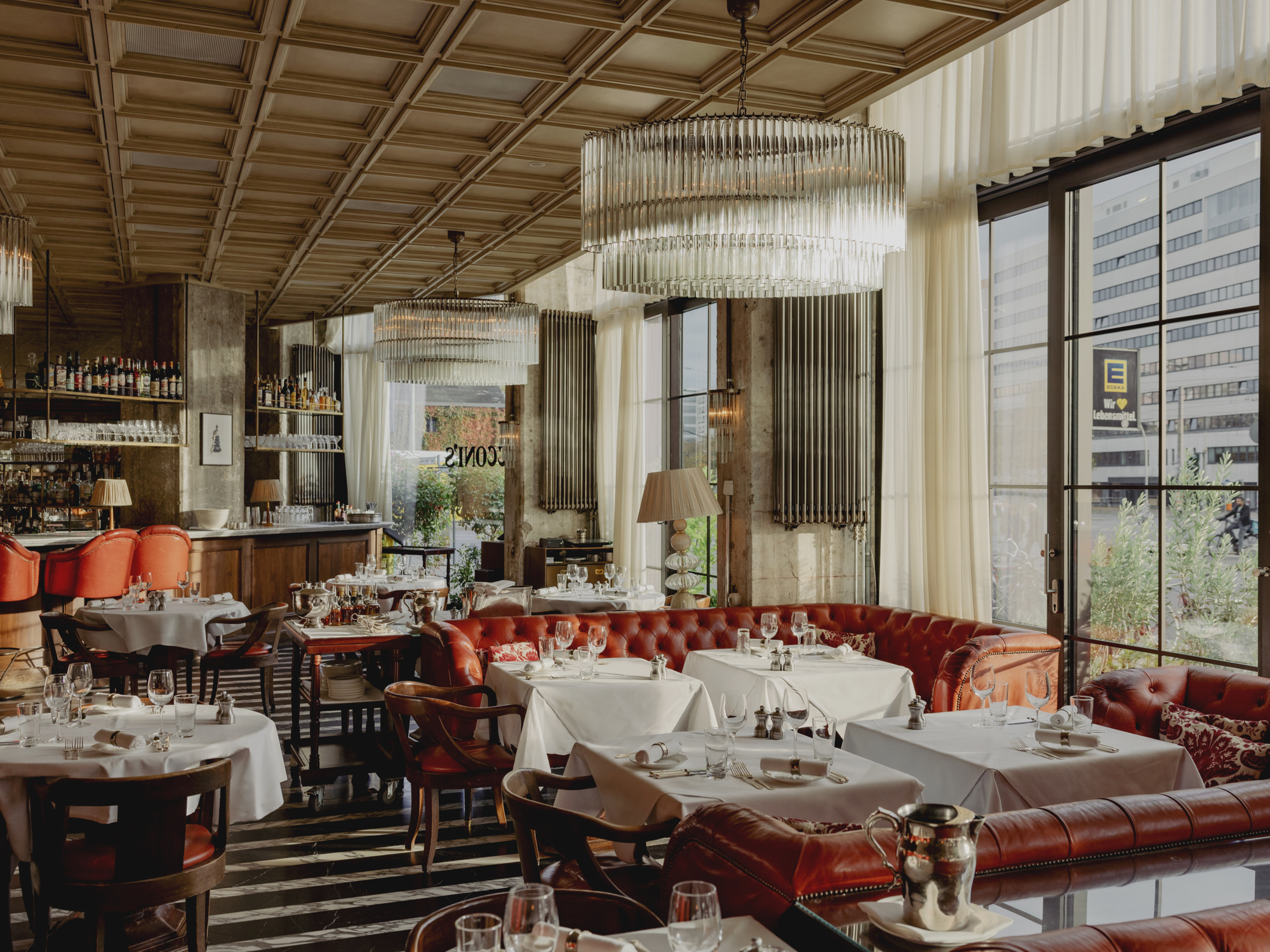 Restaurant interior at Cecconi's Berlin