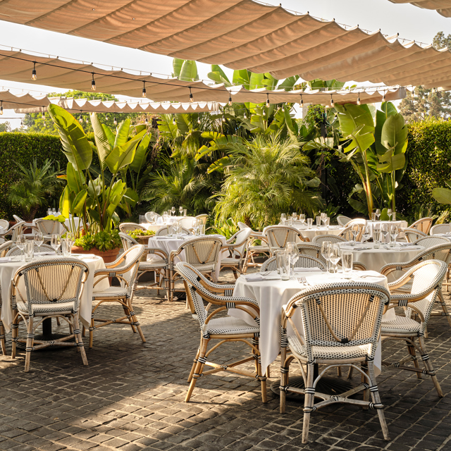 Restaurant interior at Cecconi's West Hollywood