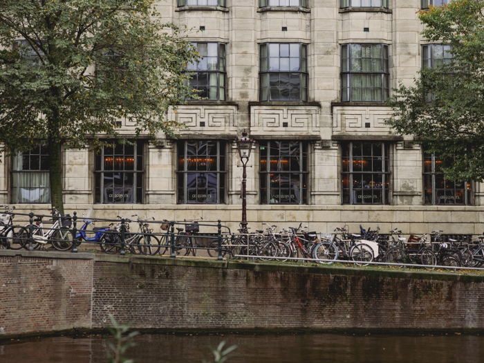 Restaurant exterior at Cecconi's Amsterdam
