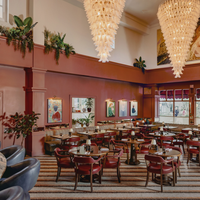 Innenansicht des Restaurants Cecconi's Bicester Village