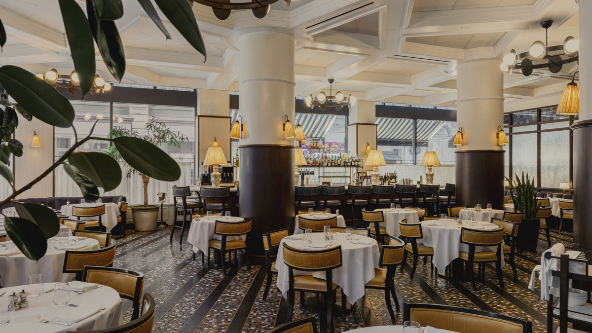 Restaurant interior at Cecconi's Ned Nomad